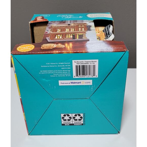 Pioneer Woman THE MERCANTILE Electric Wax Melt Fragrance Warmer New/Sealed! - Picture 11 of 13